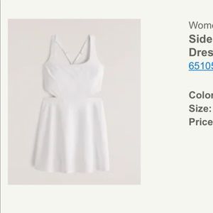 New with tags- Side Cutout Traveler Mini Dress